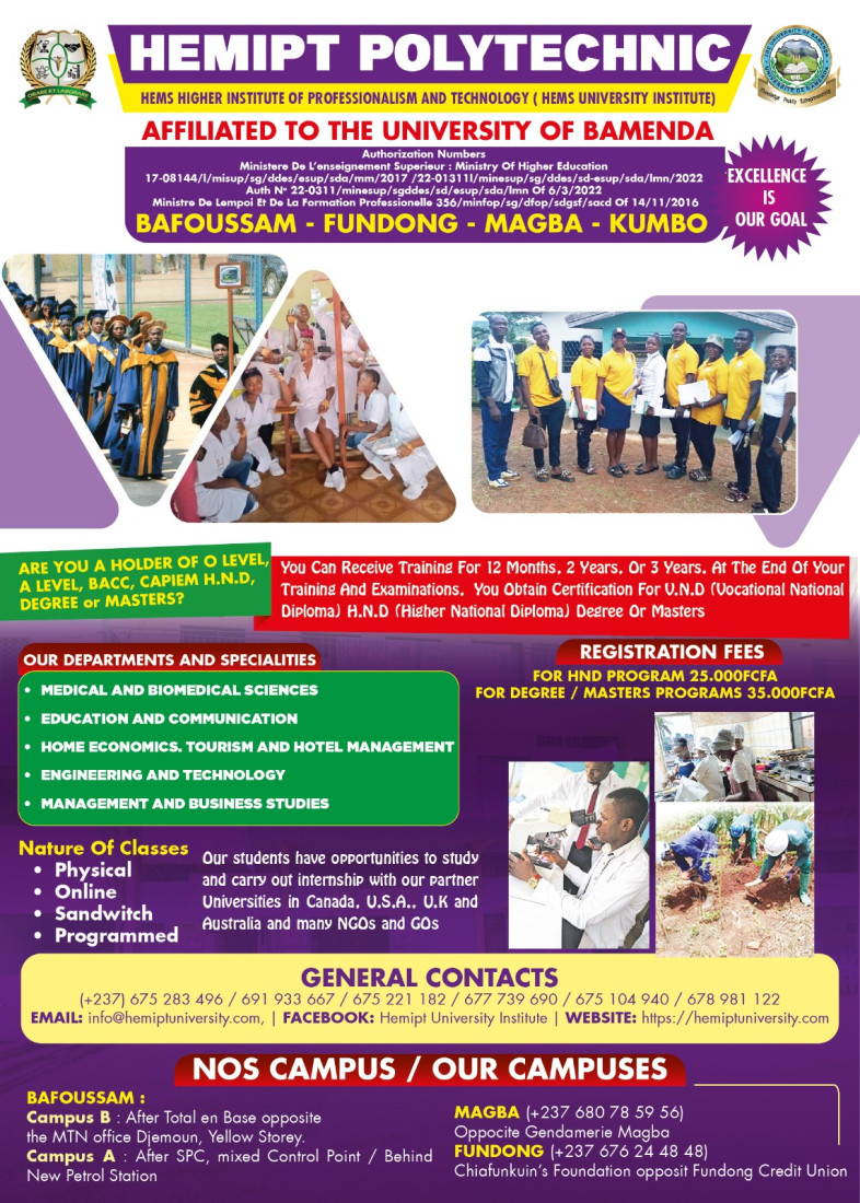 2026/27 Admission Flyer